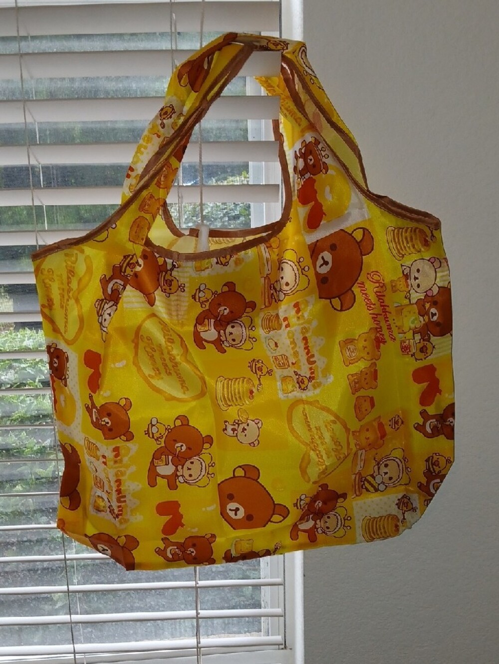 #Rilakkuma HUGE #reusablebag - Cute Bear Design #tote #shoppingtote
